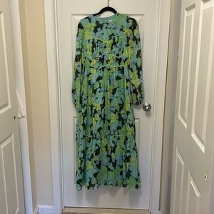 ASOS design print gown